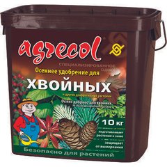 Удобрение Agrecol осеннее для хвойных 10 кг