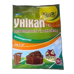 Биодеструктор Уникал-с для компосту и туалетов 15 г БТУ-Центр