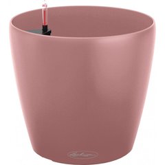 Вазон с кашпо и гидросистемой Classico Color 18 розовый Lechuza