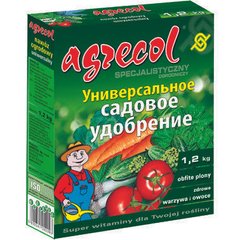 Удобрение Agrecol садовое универсальное 1.2 кг Польша