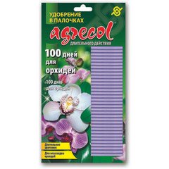 Добриво Agrecol в паличках для орхідей 100 днів 12 шт