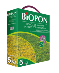 Удобрение для газона против пожелтения BIOPON 1 кг