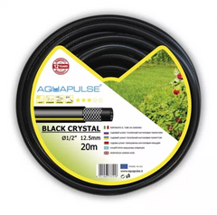 Шланг Black Cristal 3/4" Aquapulse 25 м в бухте, Черный