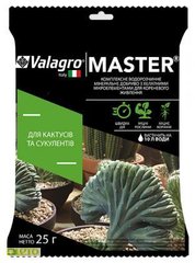 Мінеральне добриво Master для кактусів і сукулентів 25 г Valagro