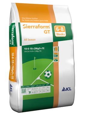 Удобрение для газона Sierraform All Season 18+06+18+2MgO+TE ICL 20 кг