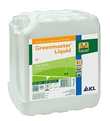 Удобрение для газона Greenmaster liquid NK 10+0+10+TE ICL 10 л