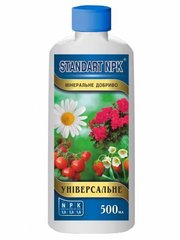 Удобрение универсальное 500 мл STANDART NPK Украина