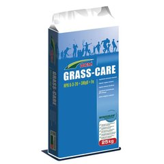 Добриво для газону DCM Grass Care NPK 6-3-20+3MgO+Fe Осінь 25 кг