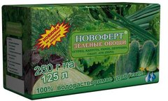 Удобрение Зеленые овощи Новоферт 250 г Украина