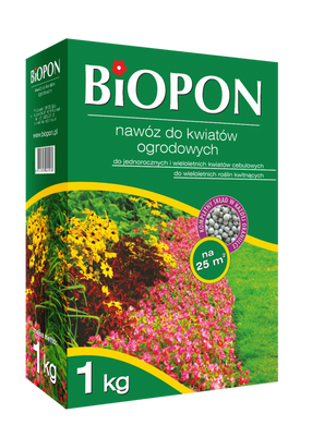 Удобрение для садовых цветов BIOPON 1 кг