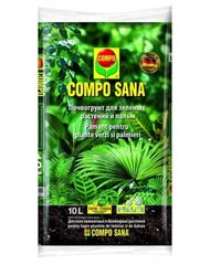 Торфосуміш для зелених рослин і пальм Compo Sana, 10л