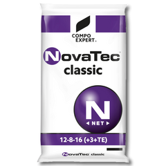 Добрива для хвойний рослин COMPO NovaTec сlassic 25 кг NPK 12-8-16+3+ТЕ.