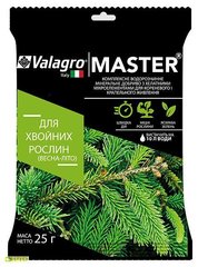 Минеральное удобрение MASTER для хвойных растений 25 г Valagro