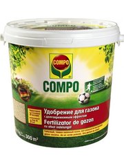 Твёрдое удобрение для газона COMPO 8 кг