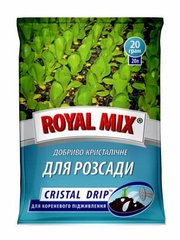 Удобрение CRISTAL DRIP для рассады Garden Club 20 г Украина