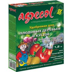 Удобрение Agrecol для клубники и земляники, 1.2 кг.