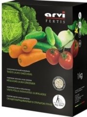 Комплексне добриво для овочів Fertis NPK13-10-15 1кг.