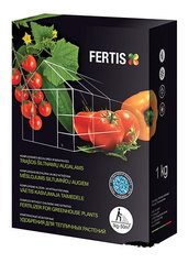 Удобрение для растений выращиваемых в теплицах Fertis NPK 12-8-16+МЕ 1кг
