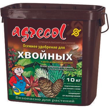 Добриво Agrecol осіннє для хвойних 10 кг