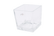 Стеклянный вазон Cube 14х14 см прозрачный Sandra Rich - 2