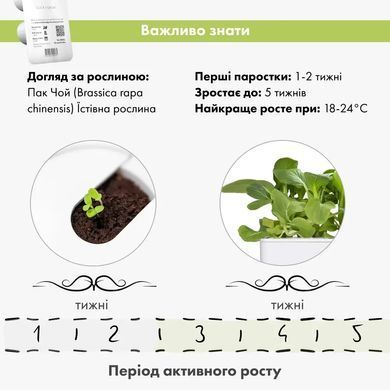 Картридж Click&Grow Пак Чой