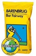 Семена газонной травы плотный и тонколистный Barenbrug Bar Tee/Fairway 15 кг