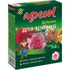 Добриво Agrecol для троянд, 1.2 кг