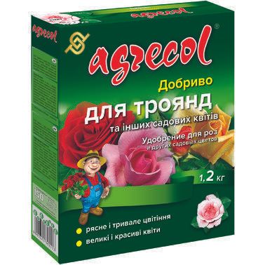 Добриво Agrecol для троянд 1.2 кг