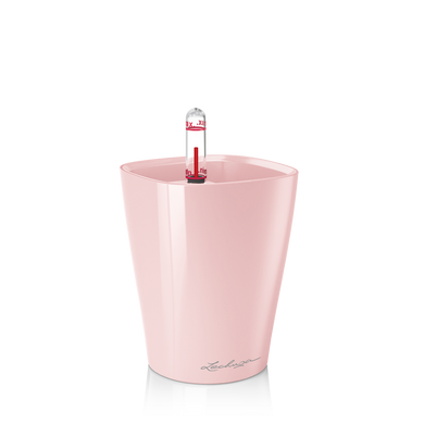 Вазон с кашпо и гидросистемой Mini-Deltini розовый