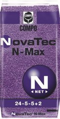 Добриво для газону COMPO NovaTec N-Max 25 кг NPK 24-5-5+Me