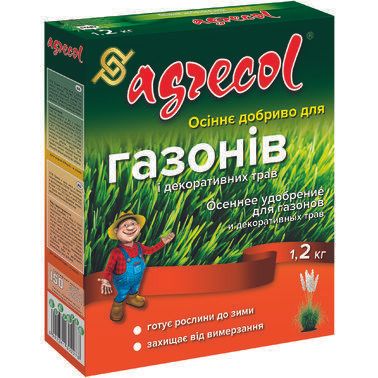 Добриво Agrecol осіннє для газону, 1 кг