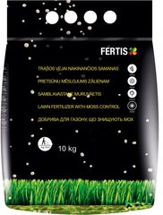 Добриво для газону з ефектом боротьби з мохом 10кг NPK 15-0-0+Fe Fertis