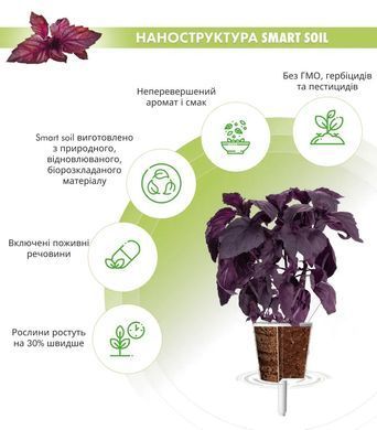 Картридж для Умного сада Красный базилик Click & Grow