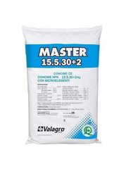 Водоростворимое комплексне мінеральне добриво MASTER Valagro 25 кг NPK 15-5-30+2