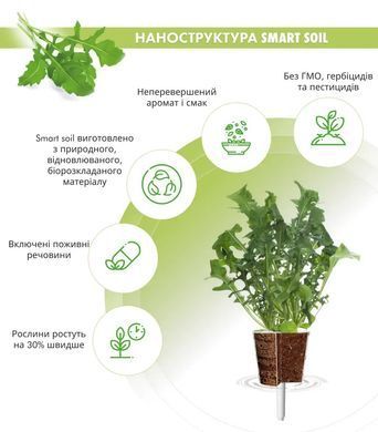 Картридж для Розумного саду Рукола Click & Grow